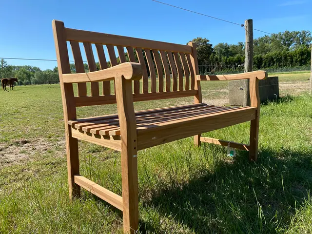 Banc en teck Dordogne 120 cm