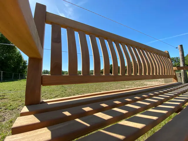Banc en teck Dordogne 180 cm – photo 2