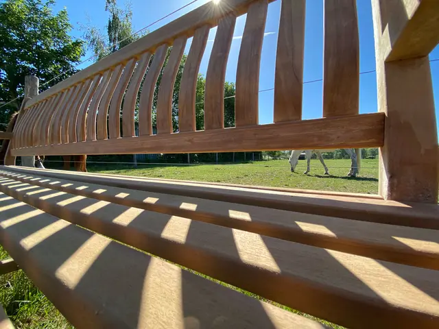 Banc en teck Dordogne 210 cm – photo 2