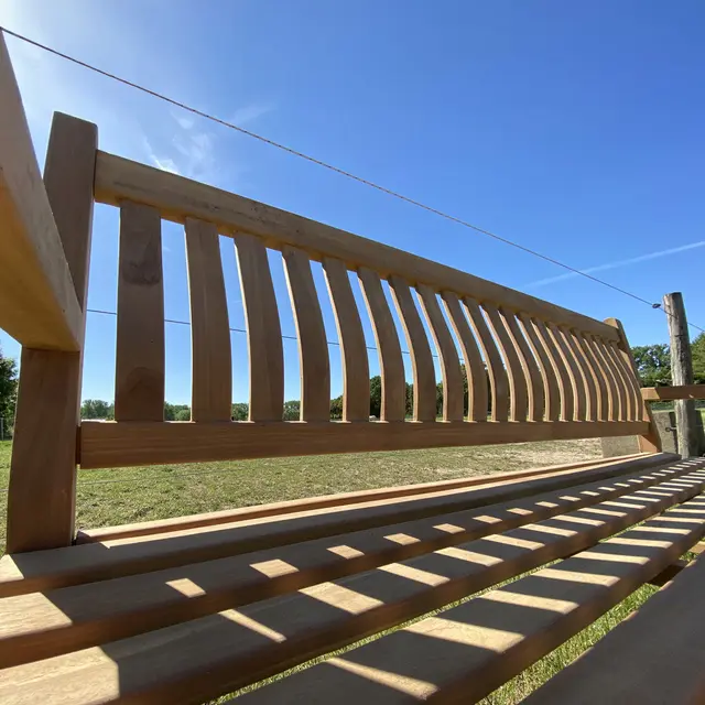 Banc en teck Dordogne 250 cm