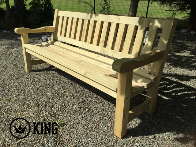 Banc de jardin KING® George 200 cm – photo 2