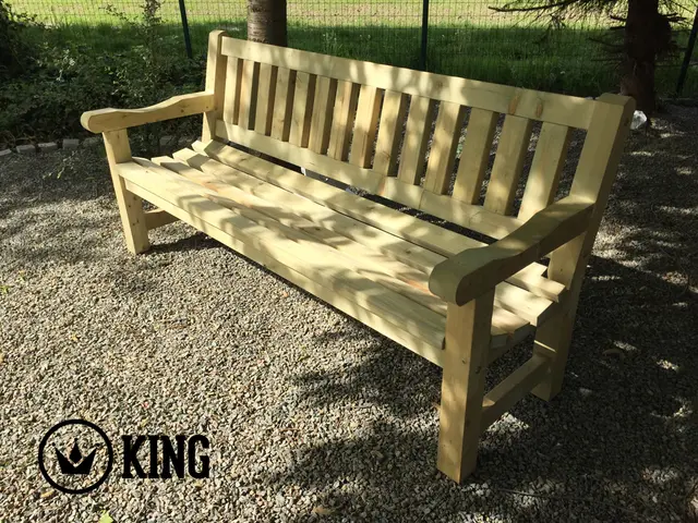 Banc de jardin KING® George 200 cm – photo 4