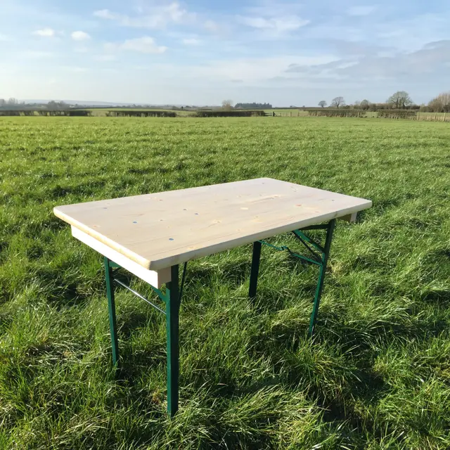 Lot de 6 tables brasserie KING® 110 × 60 cm