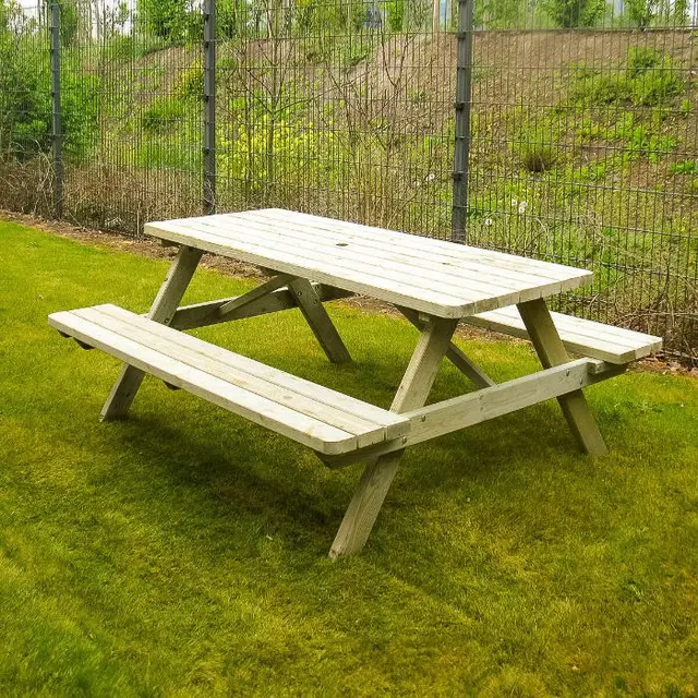 Lot de 6 tables de pique-nique ROYAL KING® 200 cm – photo 7