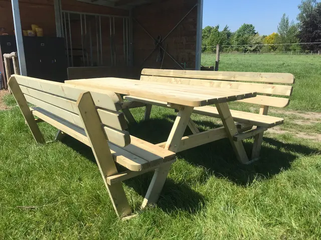 Table de pique-nique KING® 240 cm avec dossiers – photo 2