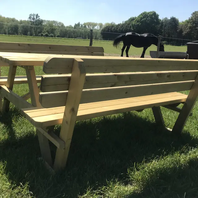 Table de pique-nique KING® 240 cm avec dossiers – photo 6