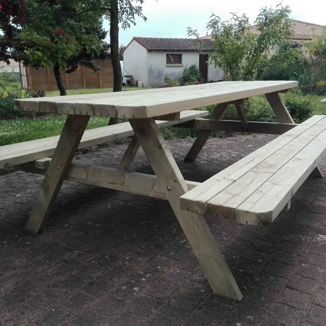 Table de pique-nique ROYAL KING® 200 cm – photo 4